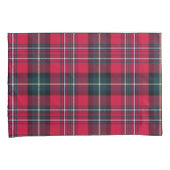 Red Tartan Kussensloop (Voorkant-Rechts)