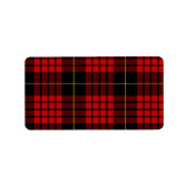 Red Tartan Labels (Voorkant)