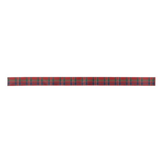 Red Tartan Pattern Plaid Lint (Voorkant)