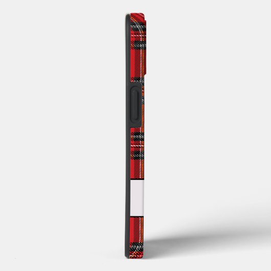 Red Tartan Pset Patroon Case-Mate iPhone Case (Achterkant / Rechts)