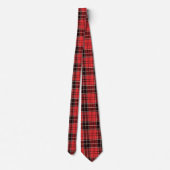 Red Tartan Stropdas (Achterkant)