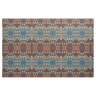 Red Taupe Brown Blauwgroen Blauw Oranje Etnische K Stof