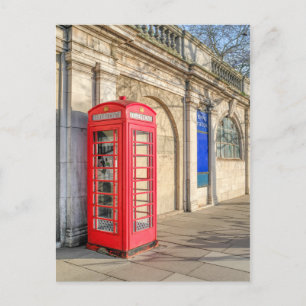 Red Telephone Box, Londen Briefkaart