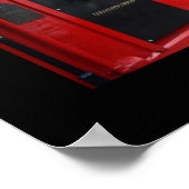 Red Temple Bar pub à Dublin poster de texte (Coin)