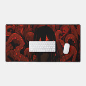 Red Tentacle Horror Anime Girl (Clavier et souris)