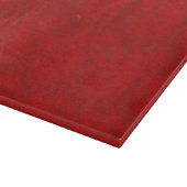 Red Texture MED Glass Cutting Board Snijplank (Hoek)