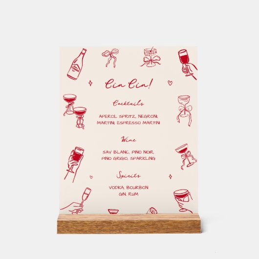 Red Thats Amore Party Cin Bar (Recto)