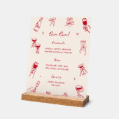 Red Thats Amore Party Cin Bar (Angle)