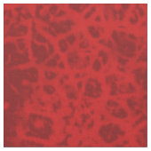Red Thin Faux Lace Effect Design Stof (Close Up)