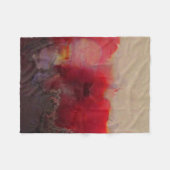 Red Tide Fleece Deken (Voorkant (Horizontaal))