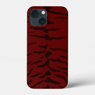 Red Tiger digitale print iPhone 13 Mini Hoesje