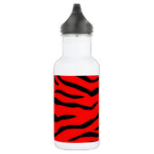 Red Tiger Pattern Waterfles (Rechts)