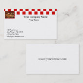 Red Tile Desserts Visitekaartje (Voorkant / Achterkant)