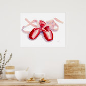 Red Toeshoes Print (Keuken)
