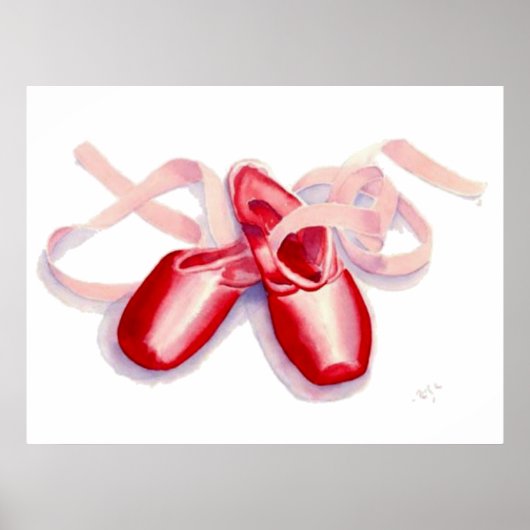 Red Toeshoes Print (Voorkant)