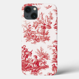 Red Toile iPhone 13 Hoesje