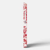 Red  Toile Case-Mate iPhone Case (Achterkant / Links)