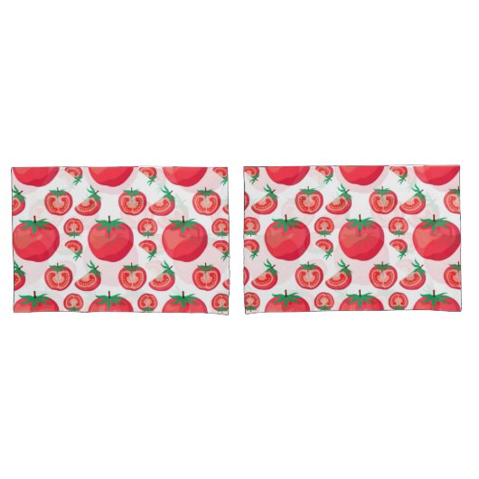 Red Tomato Pattern doet zo grappig Kussensloop (Voorkant-Set)