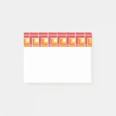 Red Topsy Turvy Post-it® Notes (Voorkant)