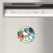 Red Tornado + Batman Magneet (Insitu (Vaatwasser))