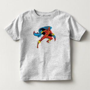 Red Tornado Cape Pose Kinder Shirts