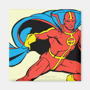 Red Tornado Cape Pose Magneet