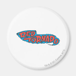 Red Tornado Logo Magneet
