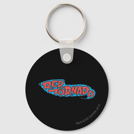 Red Tornado Logo Sleutelhanger (Voorkant)