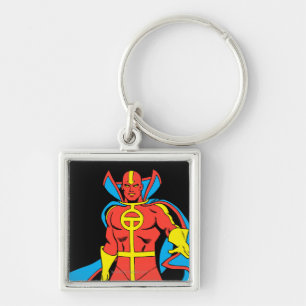 Red Tornado Pose Sleutelhanger