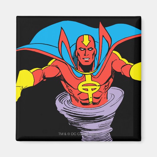 Red Tornado Twister Magneet (Voorkant)