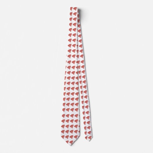 Red Tornadoes Pattern Stropdas (Voorkant)