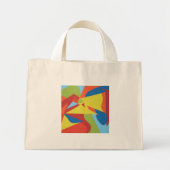 Red Toucan Contemporary Tiny Tote (Voorkant)