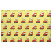 Red toy choo choo train do-it-yourself hobby tissu (Fat Quarter)