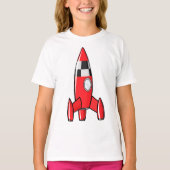 Red Toy Rocket T-Shirt (Devant)