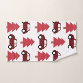 Red Toy Voiture Arbre de Noël Enfants (Serviette à main)