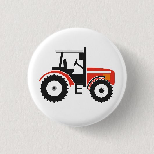 Red Tractor Badge Button (Voorkant)