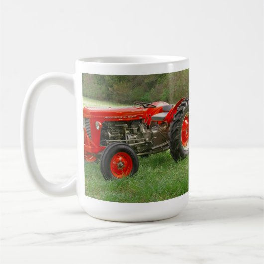 Red Tractor Koffiemok (Links)