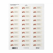 Red Tractor retouradres Label (Full Sheet)