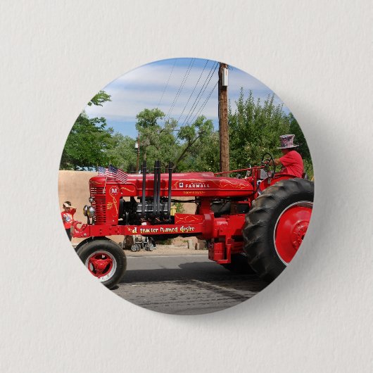 Red Tractor Ronde Button 5,7 Cm (Voorkant)