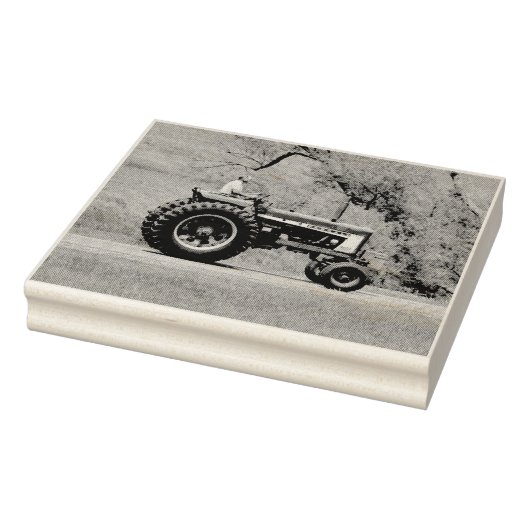 Red Tractor Rubberstempel (Stempel)