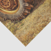 Red Tractor Tissuepapier (Detail)