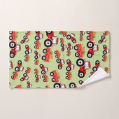 Red Tractor Truck Boerderij Produce Bad Handdoek (Handdoek)