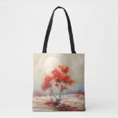 Red Tree Landscape Draagtas (Voorkant)