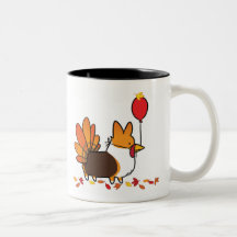 Red Tri-Color Thanksgiving Turkije Mok |CorgiDinge