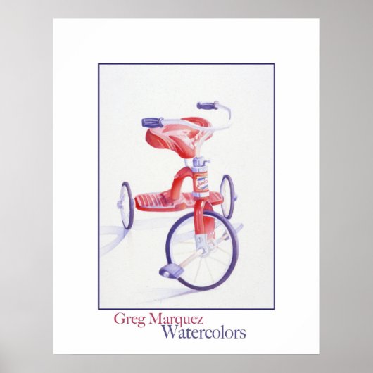 Red Trike Poster (Voorkant)