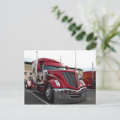 Red Truck Briefkaart (Staand voorkant)
