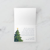 Red Truck-kerstkaart Feestdagen Kaart (Binnen)