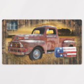  Red Truck Labels (Design 1)