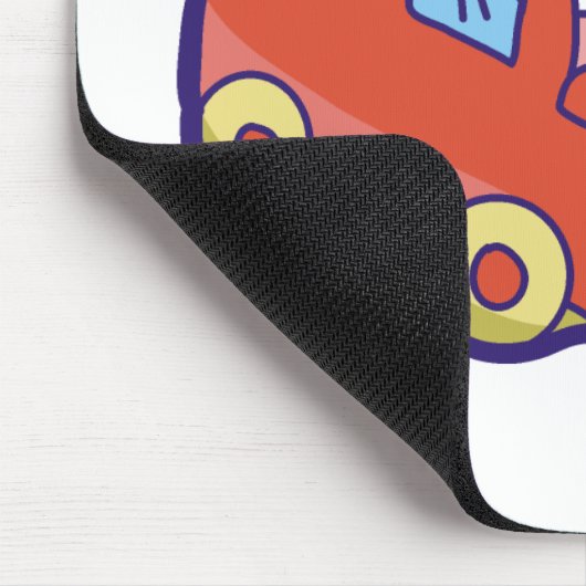 Red Truck Muismat (Hoek)