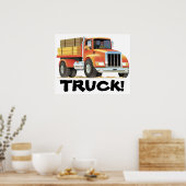 Red Truck Poster (Keuken)